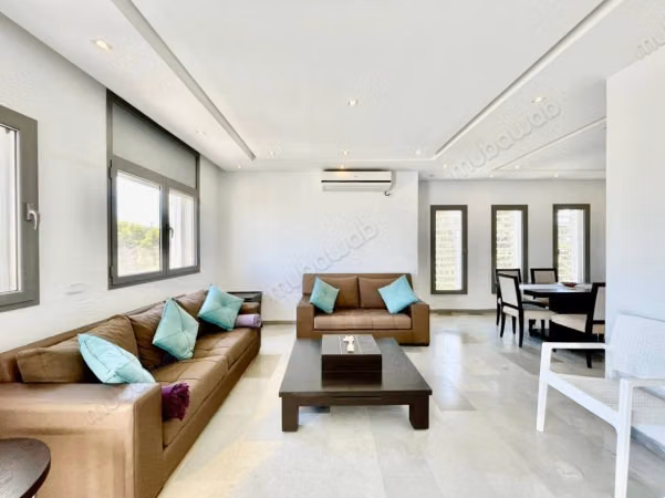 Appartamento in affitto a Sidi Daoued. Superficie totale 100 m². Ben arredato