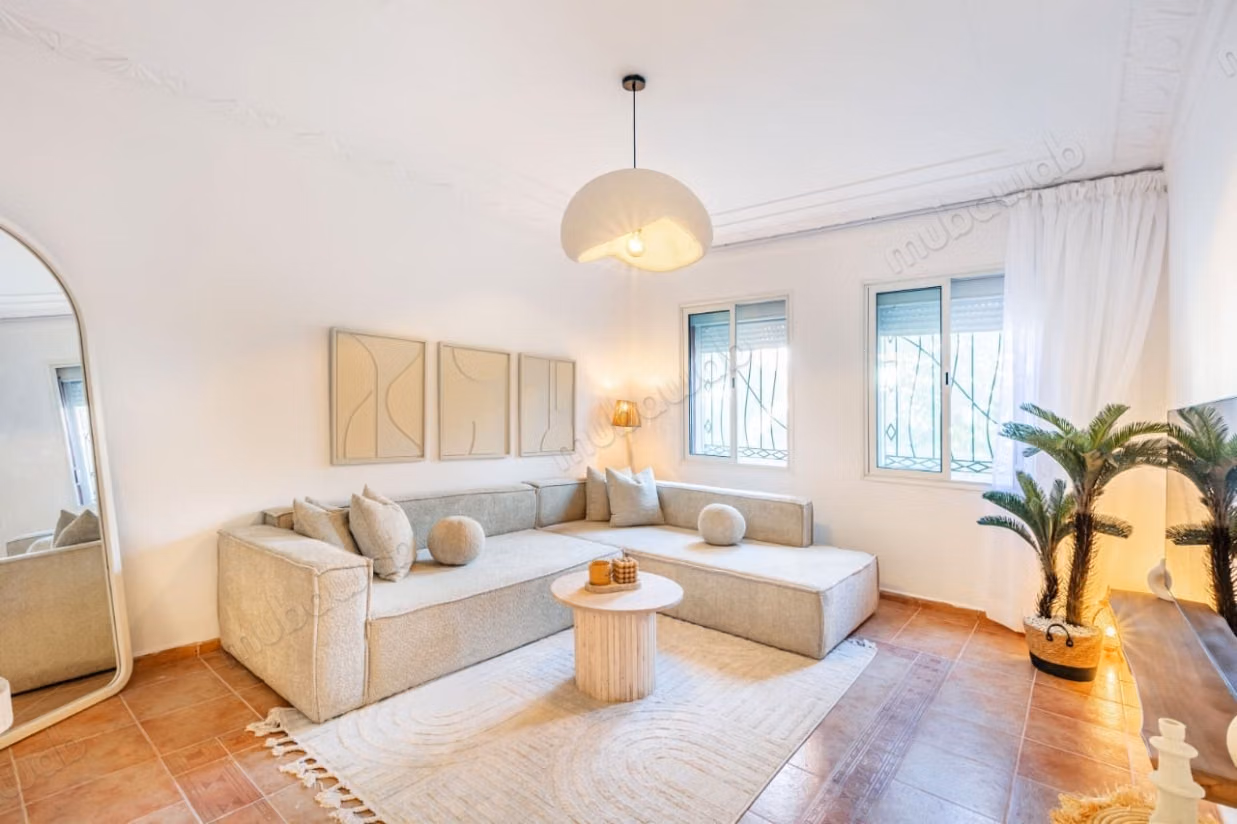Furnished apartment for rent per night in Marrakech