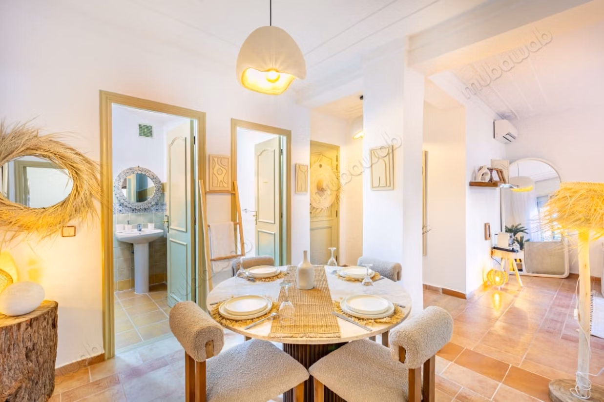 Furnished apartment for rent per night in Marrakech
