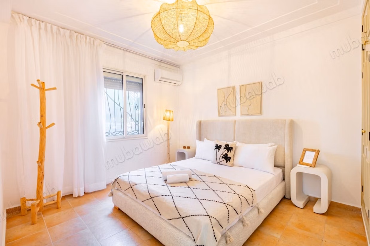 Furnished apartment for rent per night in Marrakech