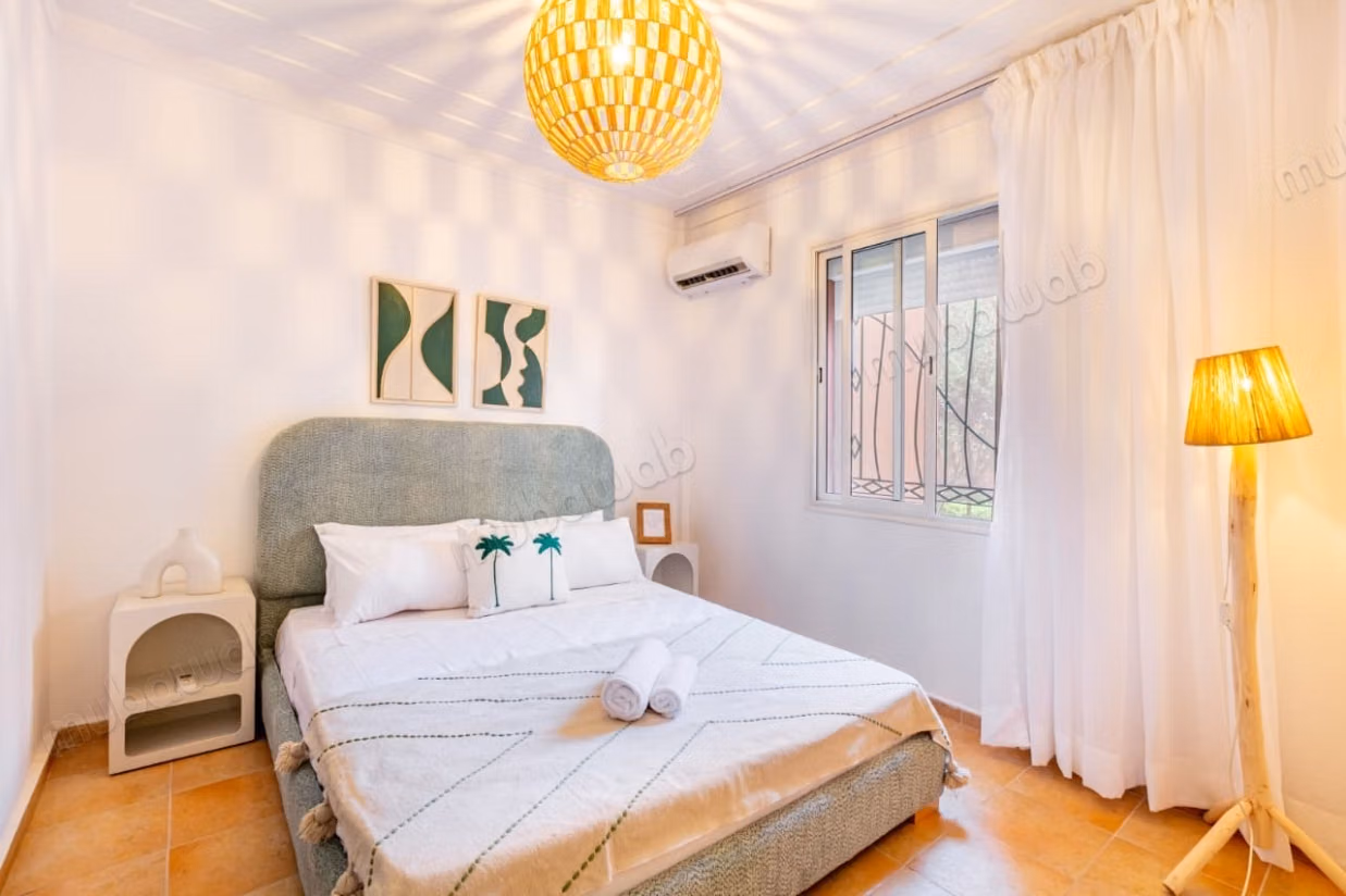 Furnished apartment for rent per night in Marrakech