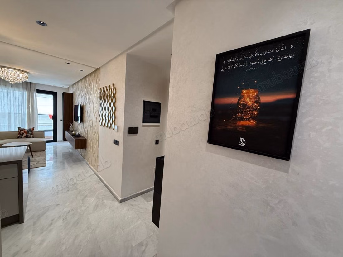 Superbe appartement à louer à Palmier. 
Surface de 52 m². 
Bien meublé