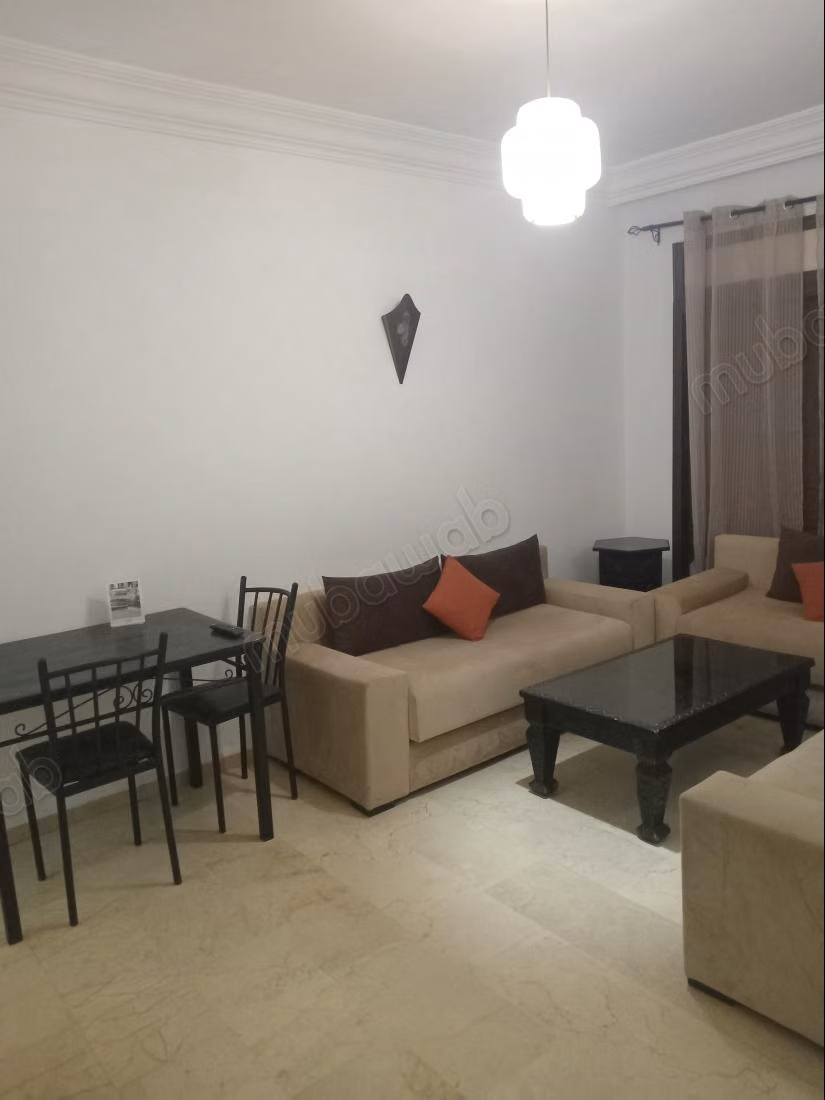 Prachtig appartement te huur in Hivernage. Oppervlakte van 55 m². Gemeubileerd.