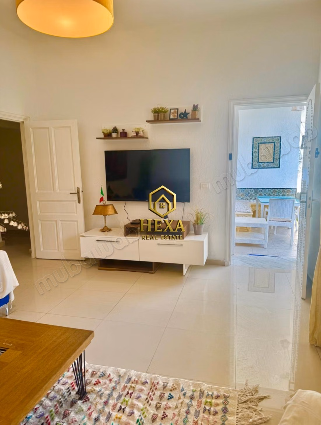 Furnished S2 apartment in La Marsa