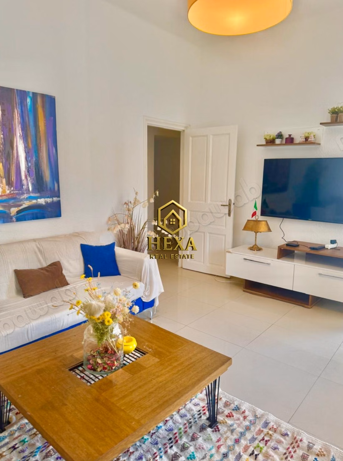 Furnished S2 apartment in La Marsa