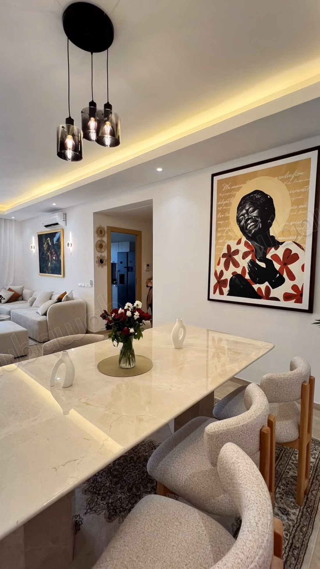 Appartamento arredato molto chic 3 camere a Cfc in affitto