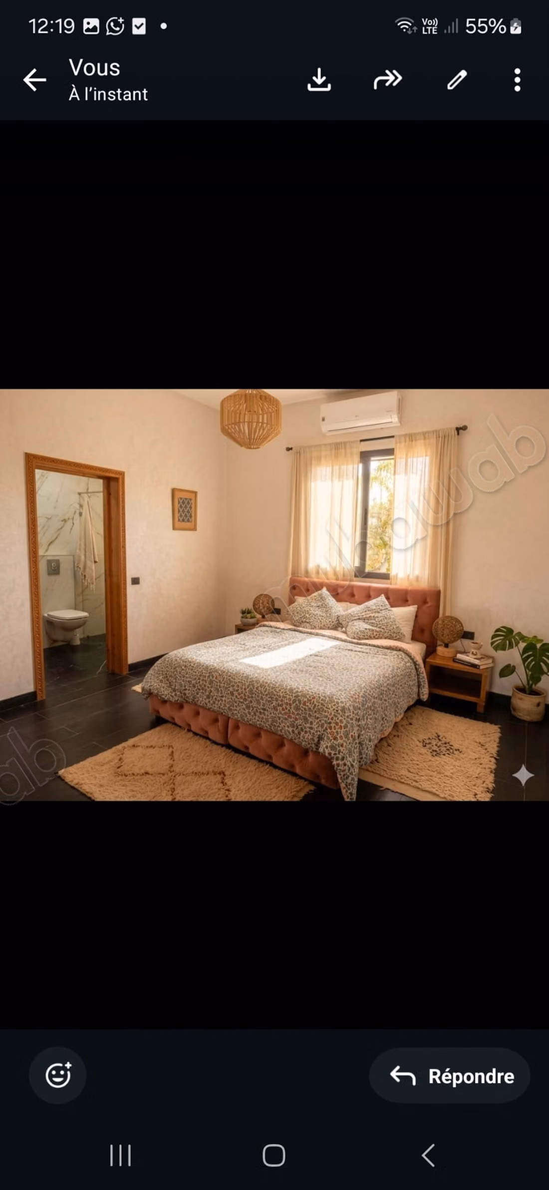 Magnificent villa for rent for your vacation on Fez Road. 10 comfortable rooms. Parking spaces and terrace