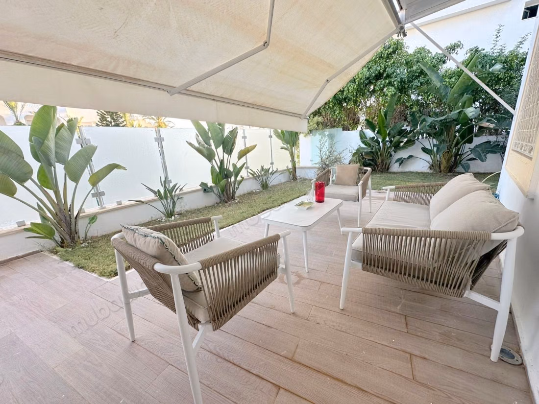 Location s3 meublé à Yasmine 
hammamet marina