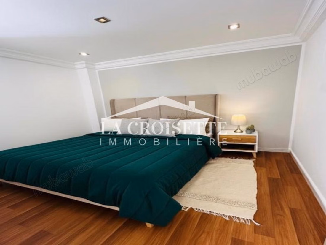 Duplex meublé S2 vue sur mer à La Marsa