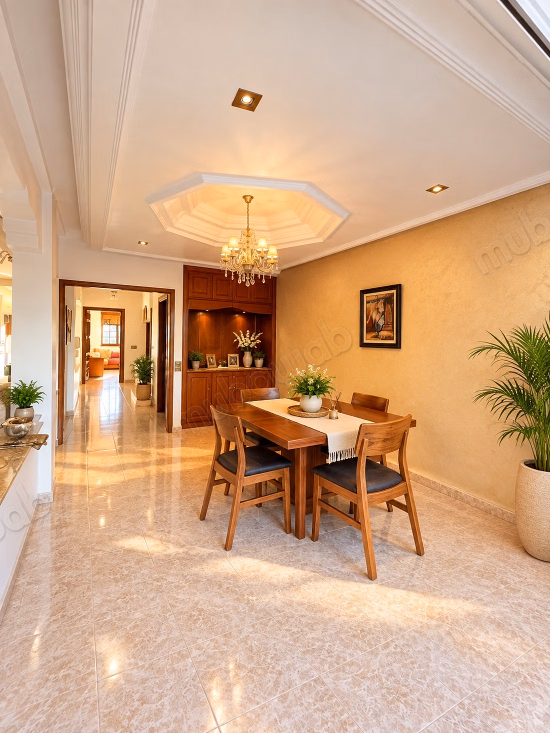 Villa with 3 facades without direct view next to Zenith