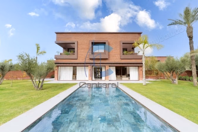 Villa eccezionale con 5 suite da 1191 a 1789 m² di terreno con piscina sulla strada d'Amizmiz Marrakech