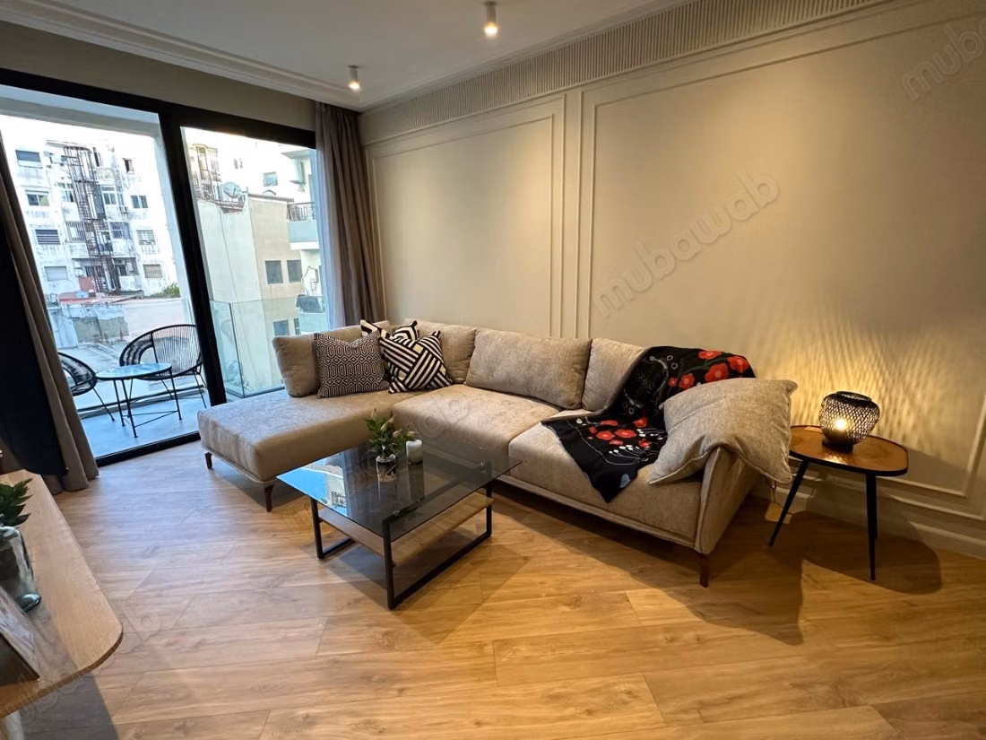 Beautiful apartment for rent in Triangle d'Or. Total area 55 m². Well furnished