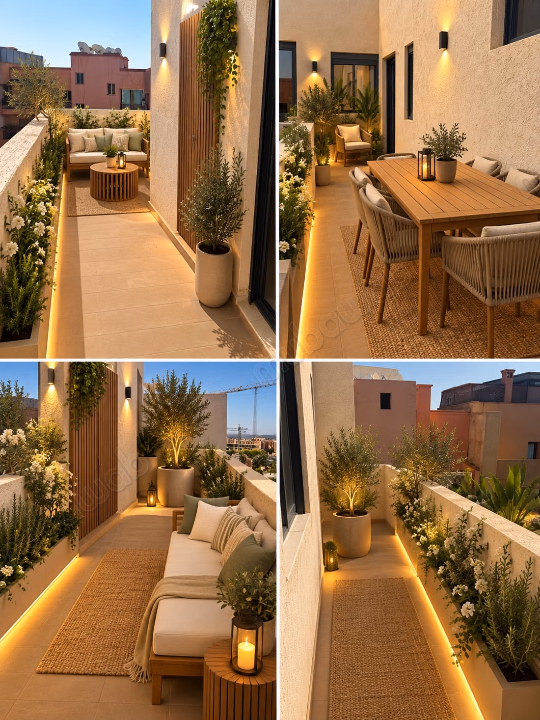 Beautiful apartment for sale in Guéliz. Area 56 m². Large terrace