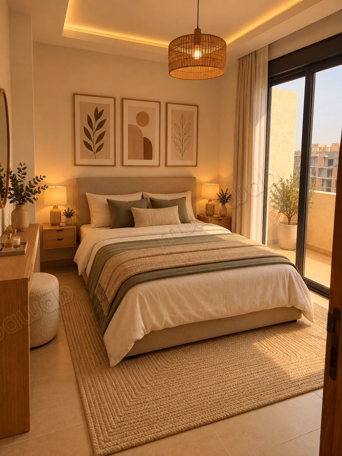 Beautiful apartment for sale in Guéliz. Area 56 m². Large terrace