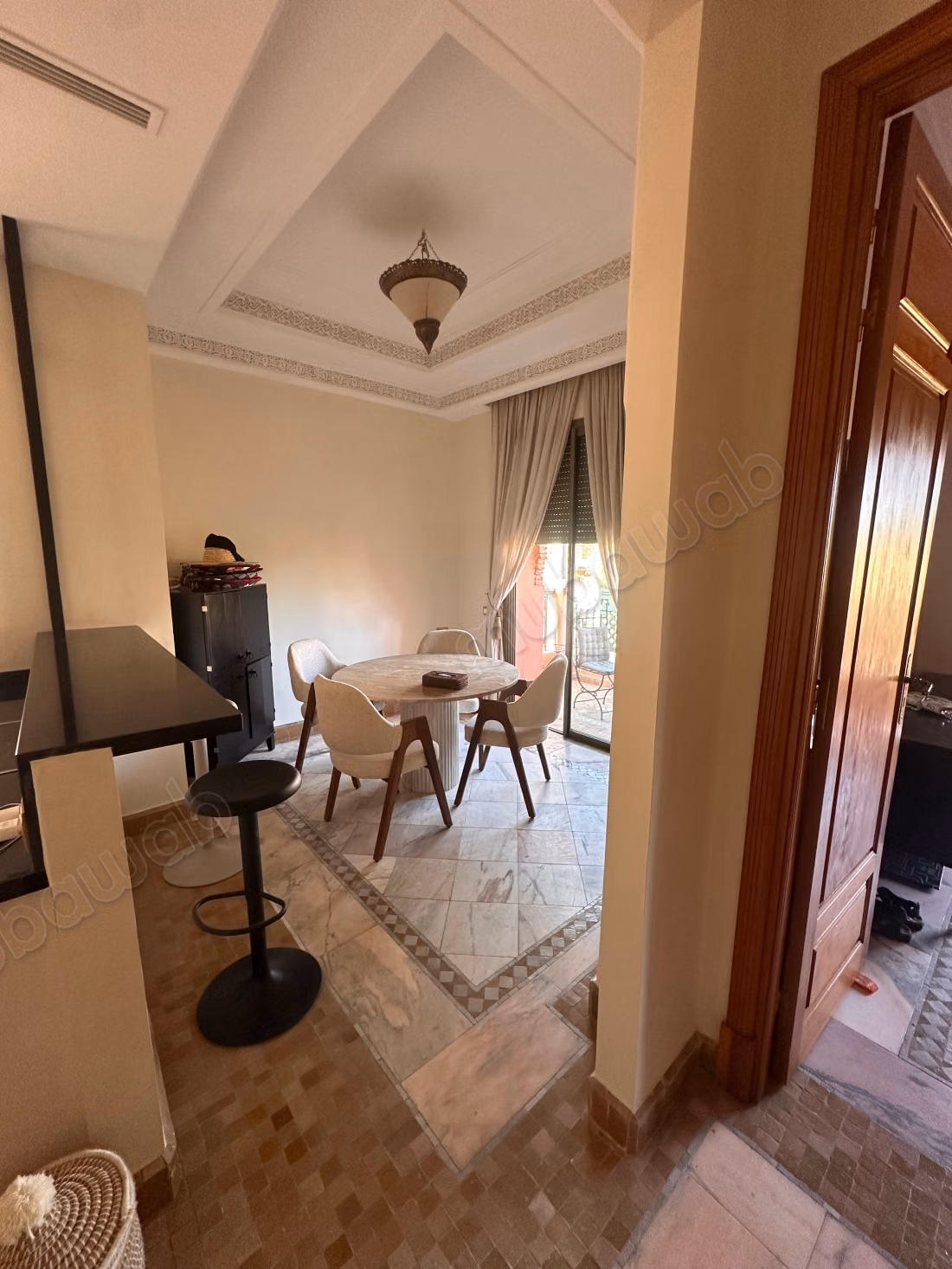 The Palmeraie Gardens 3, superb renovated apartment, contemporary with a Moroccan touch, bright and quiet