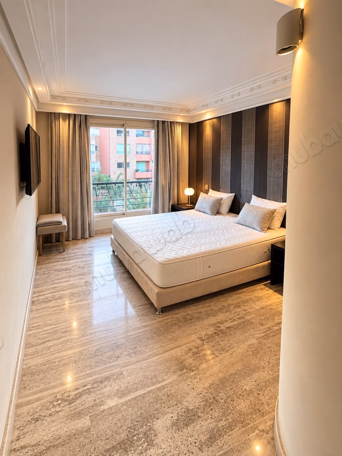 Prestigieus Gemeubileerd Appartement Te Huur in L'Hivernage