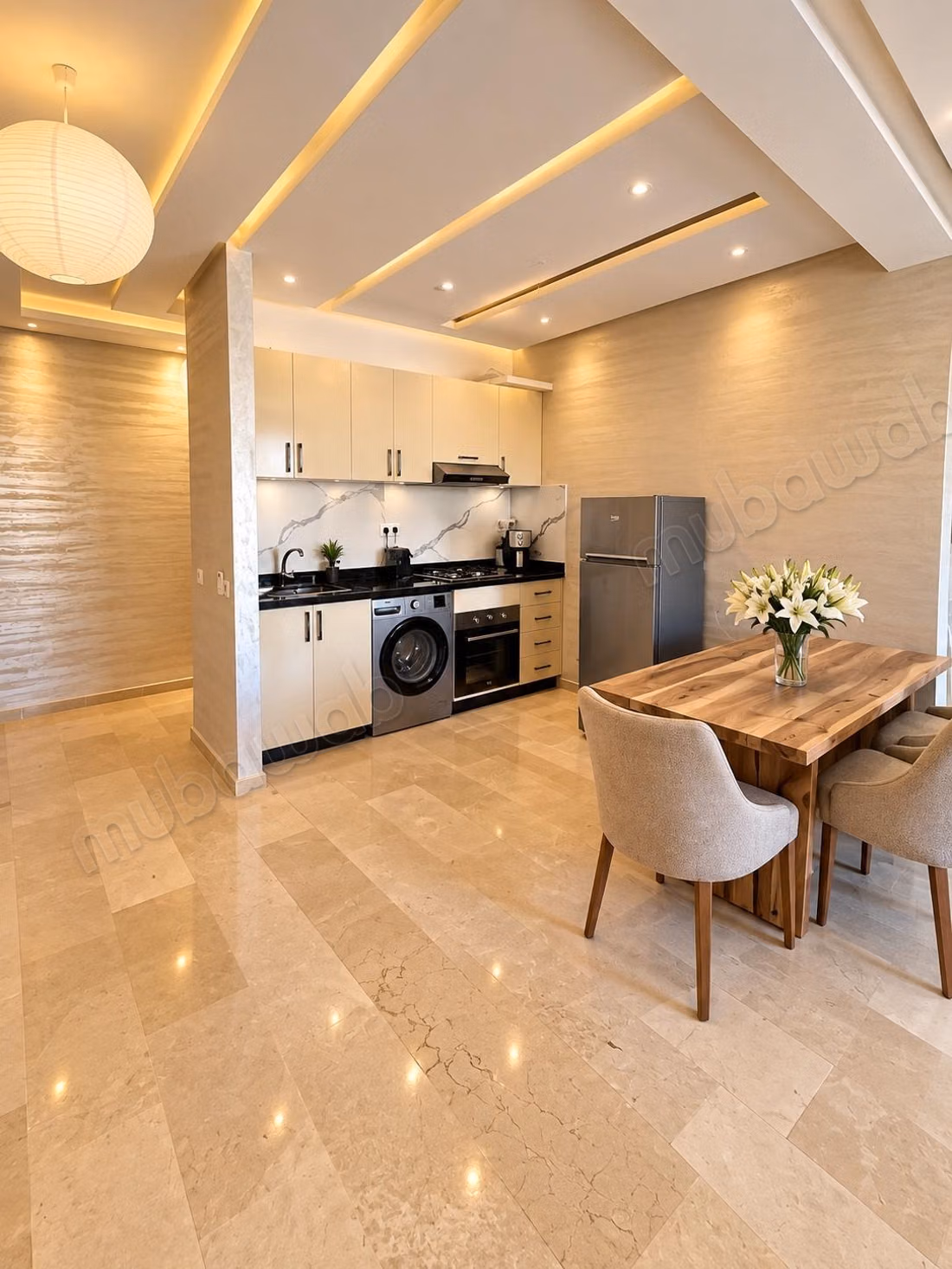 Moderne appartement meublé à louer en plein cœur de Guéliz
