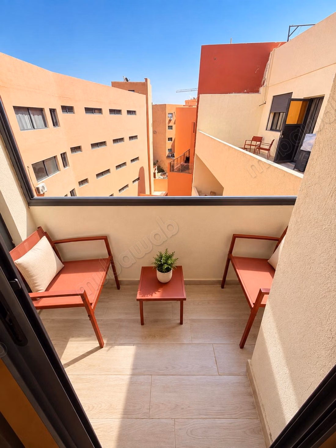 Moderne appartement meublé à louer en plein cœur de Guéliz