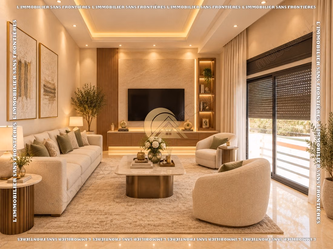 Semi-finished villa of 230 m² for sale - Land of 250 m², 4 bedrooms including a suite and land suitable for a pool
