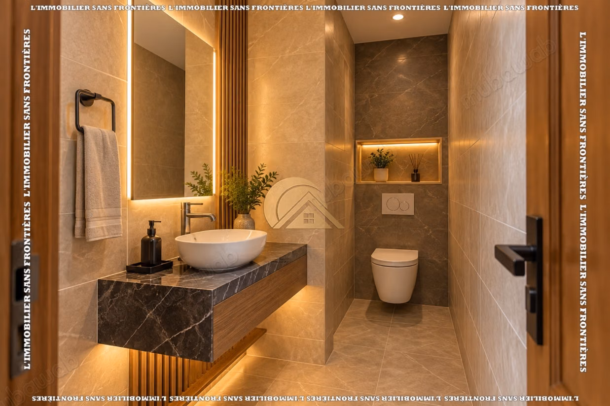 Semi-finished villa of 230 m² for sale - Land of 250 m², 4 bedrooms including a suite and land suitable for a pool
