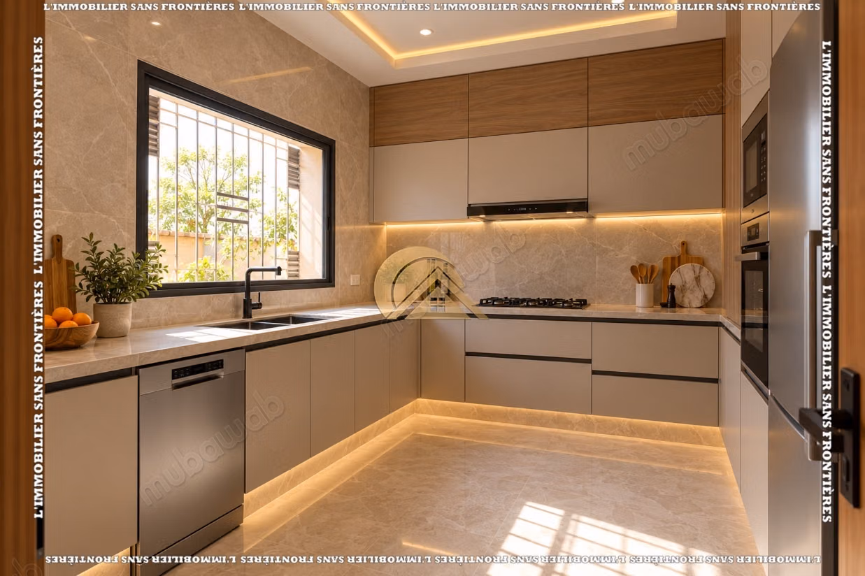 Semi-finished villa of 230 m² for sale - Land of 250 m², 4 bedrooms including a suite and land suitable for a pool