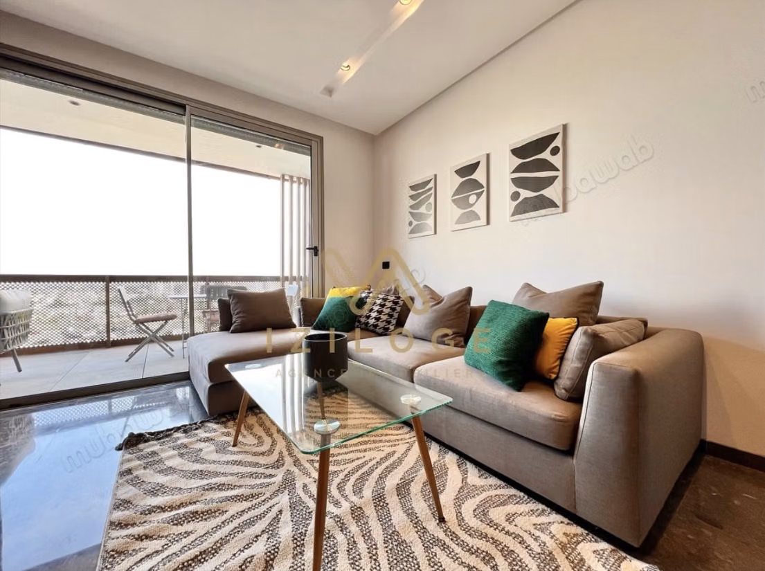 Appartamento in affitto a Casablanca Finance City. 2 camere confortevoli. Arredato