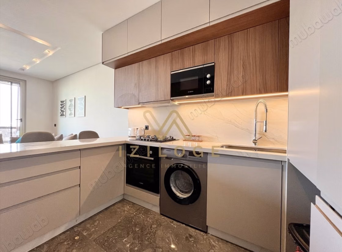 Appartamento in affitto a Casablanca Finance City. 2 camere confortevoli. Arredato