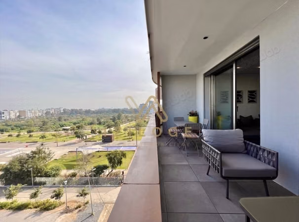 Apartment for rent in Casablanca Finance City. 2 comfortable rooms. Furnished