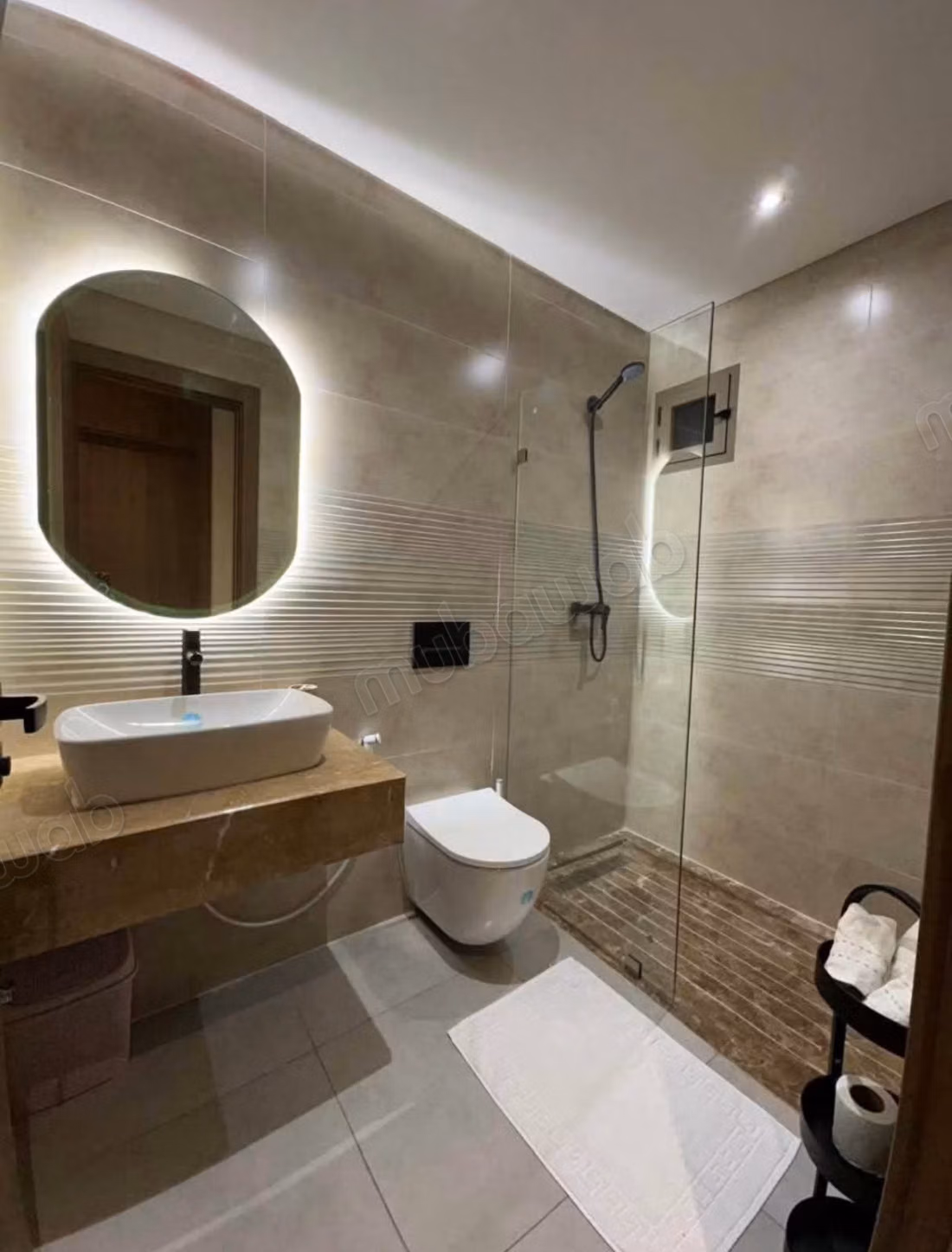 Prachtig appartement te huur in Sala el Jadida. Totale oppervlakte 100 m². Gemeubileerd