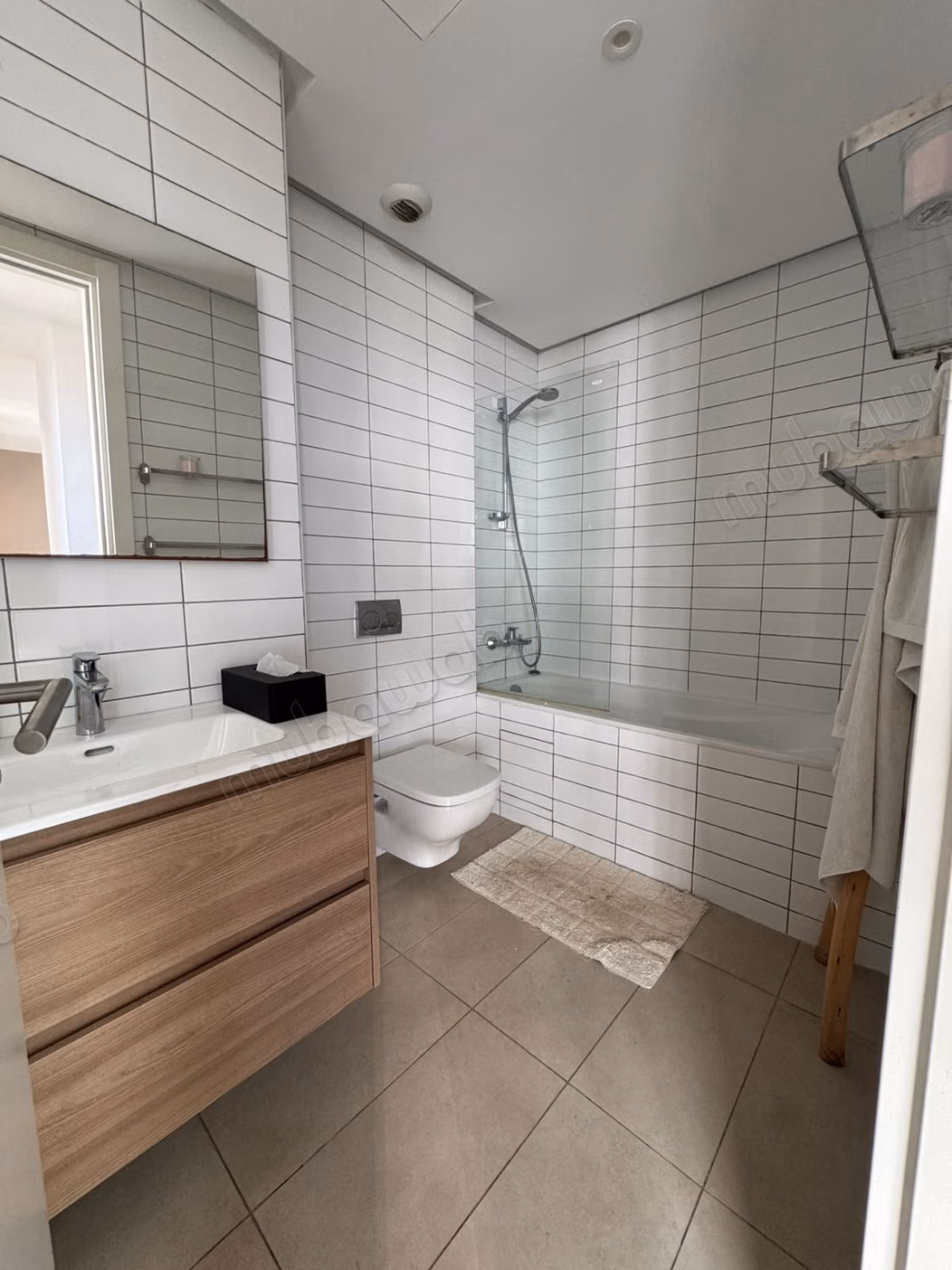 Bel Studio meuble avec terrasse à Casa Finance City