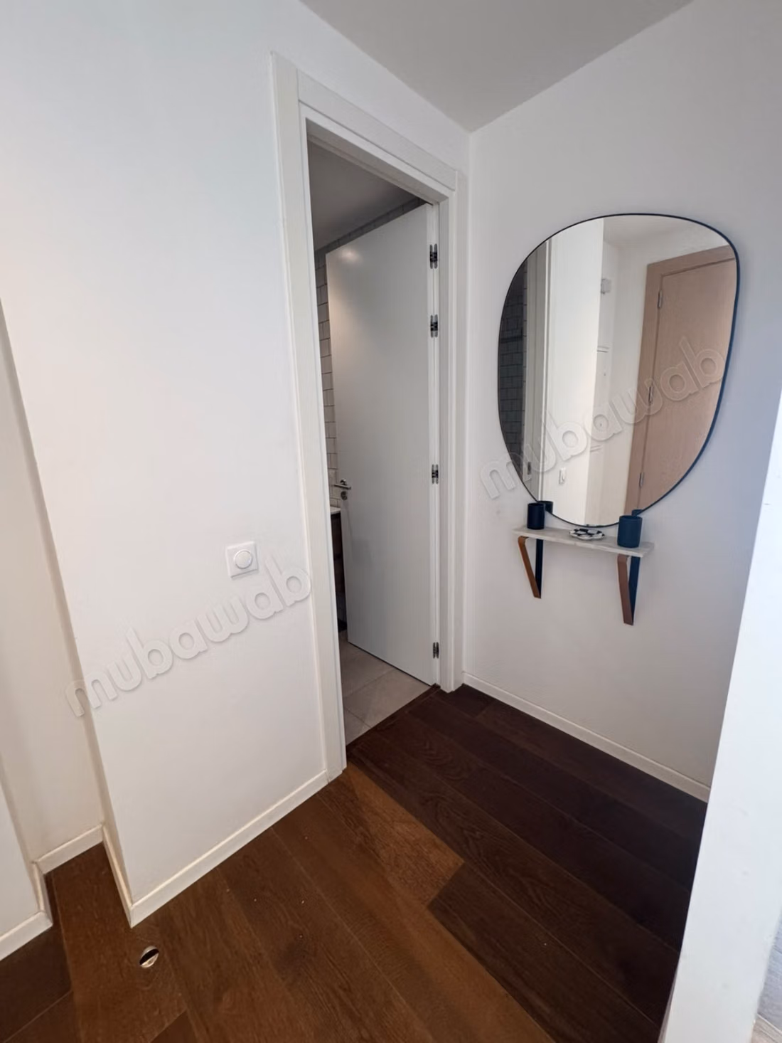 Bel Studio meuble avec terrasse à Casa Finance City