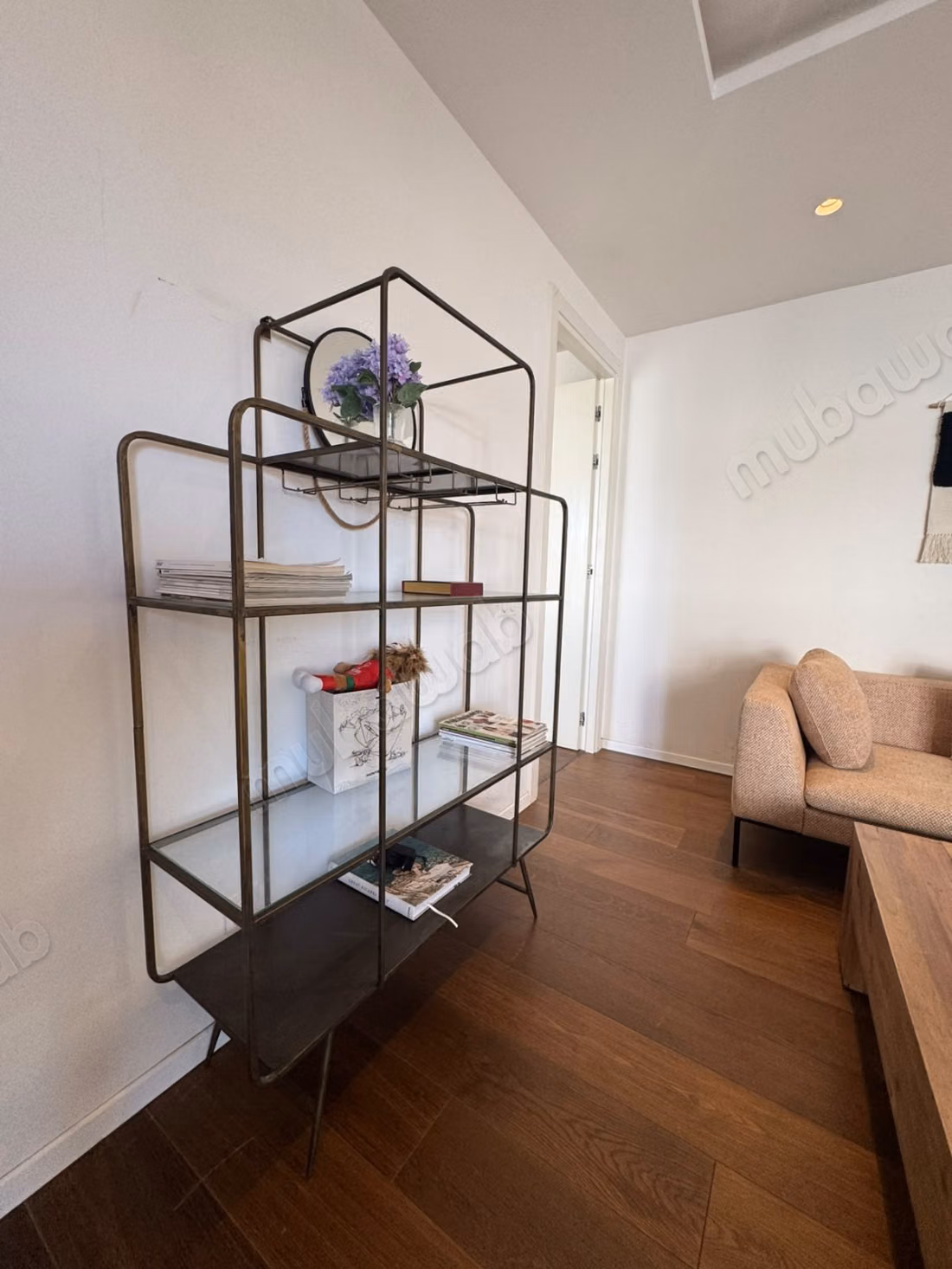 Bel Studio meuble avec terrasse à Casa Finance City