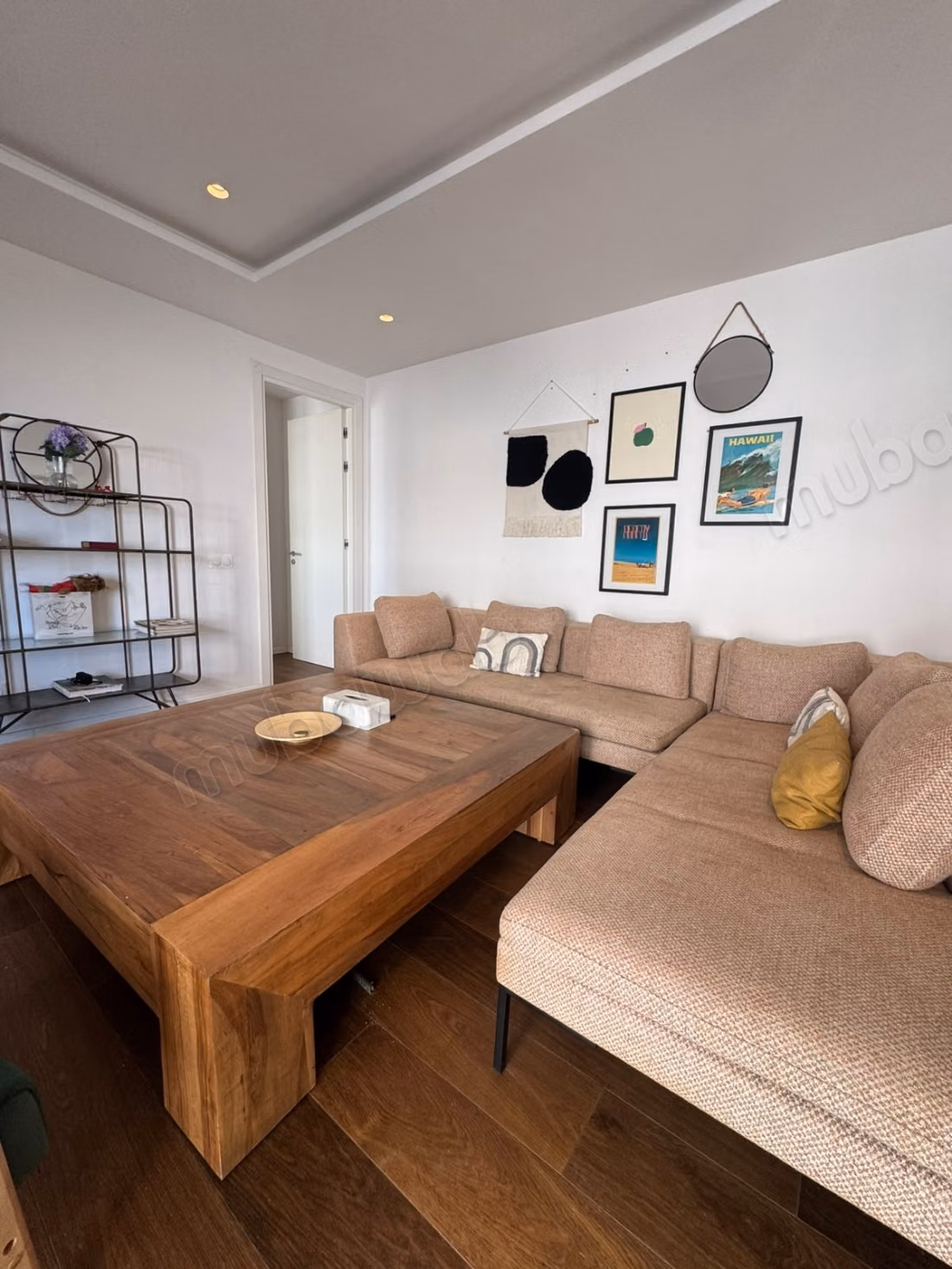 Bel Studio meuble avec terrasse à Casa Finance City