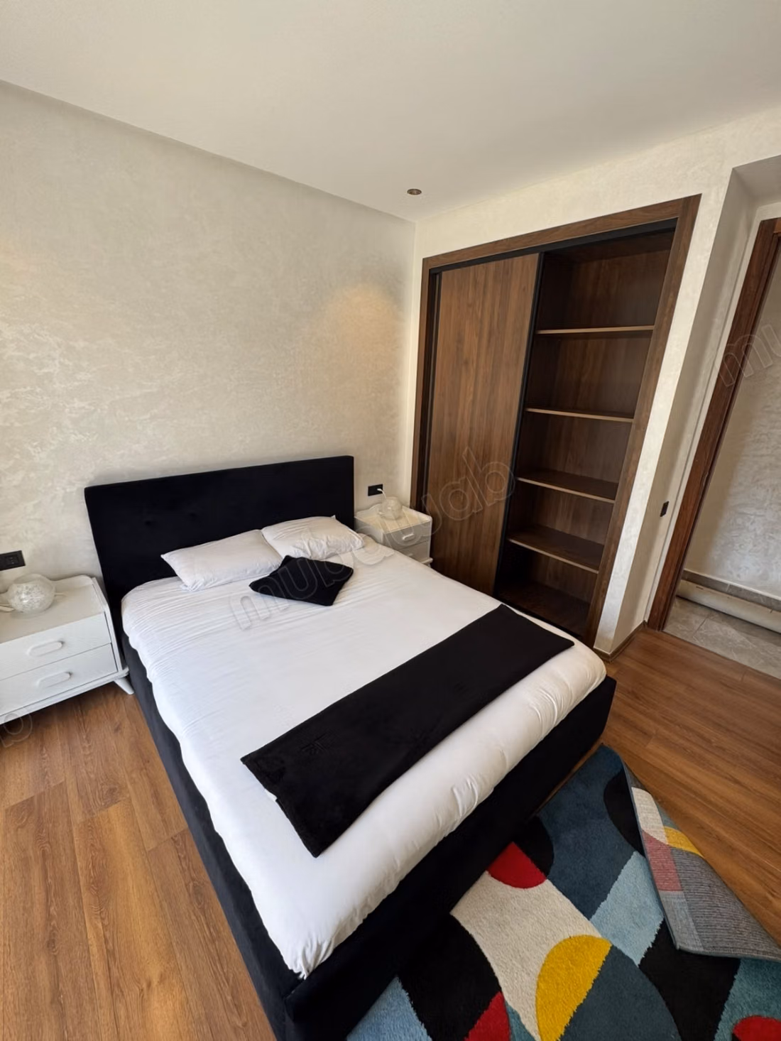 Bell'appartamento arredato con 3 camere in affitto a Casablanca Finance City