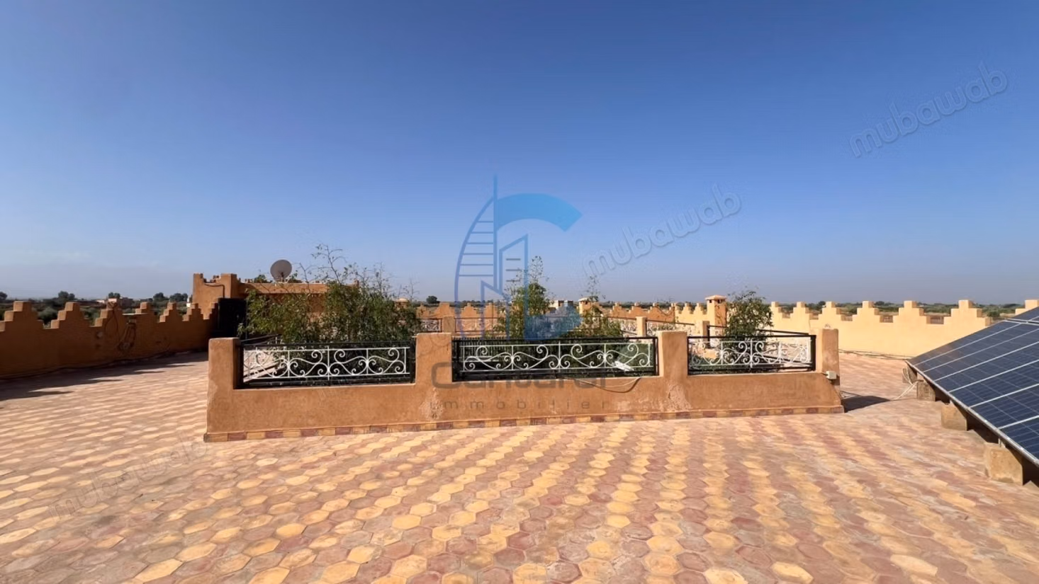 Villa riad de una sola planta con 5 a 7 habitaciones y 27,493 m² de terreno con olivar en venta en Sidi Abdellah Ghiat