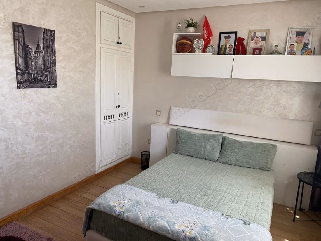 Bel appartement en location à Riad Oulad Mtaa. 
2 chambres
