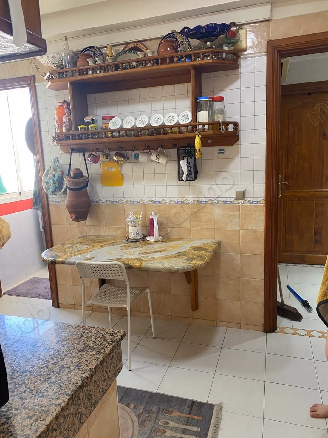 Bel appartement en location à Riad Oulad Mtaa. 
2 chambres