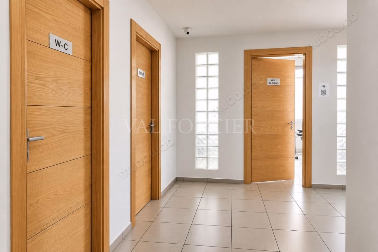 Ufficio attrezzato in affitto 70m2 Quartiere degli Ospedali, Casablanca
