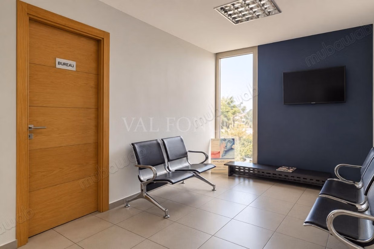 Ufficio attrezzato in affitto 70m2 Quartiere degli Ospedali, Casablanca