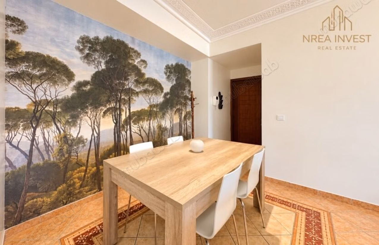 Appartement meuble de 100 m² a louer 
situation moulay youssef