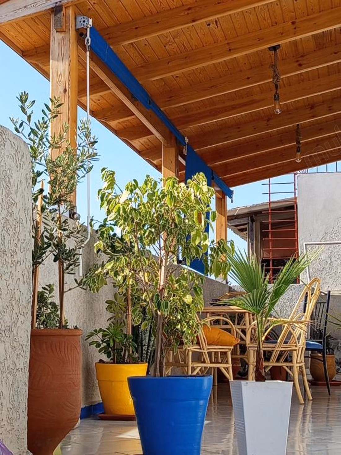 Top floor terrace