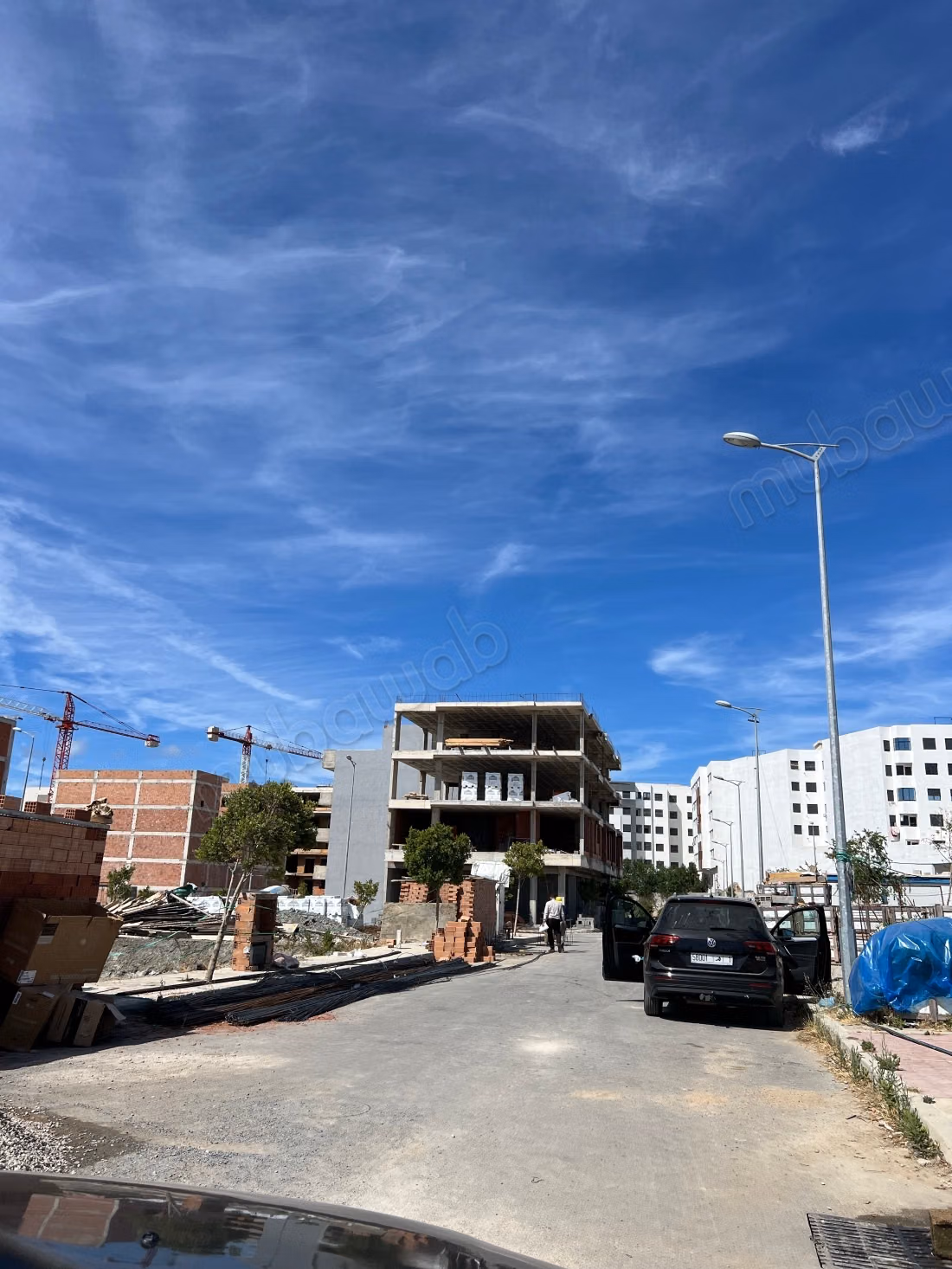 Land for sale in Route Rabat near to new station. Small area 300 m²