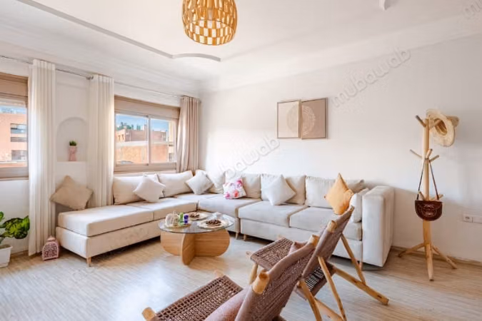 Apartamentos en alquiler en Gueliz. 1 buena habitación. Ambiente con aire acondicionado