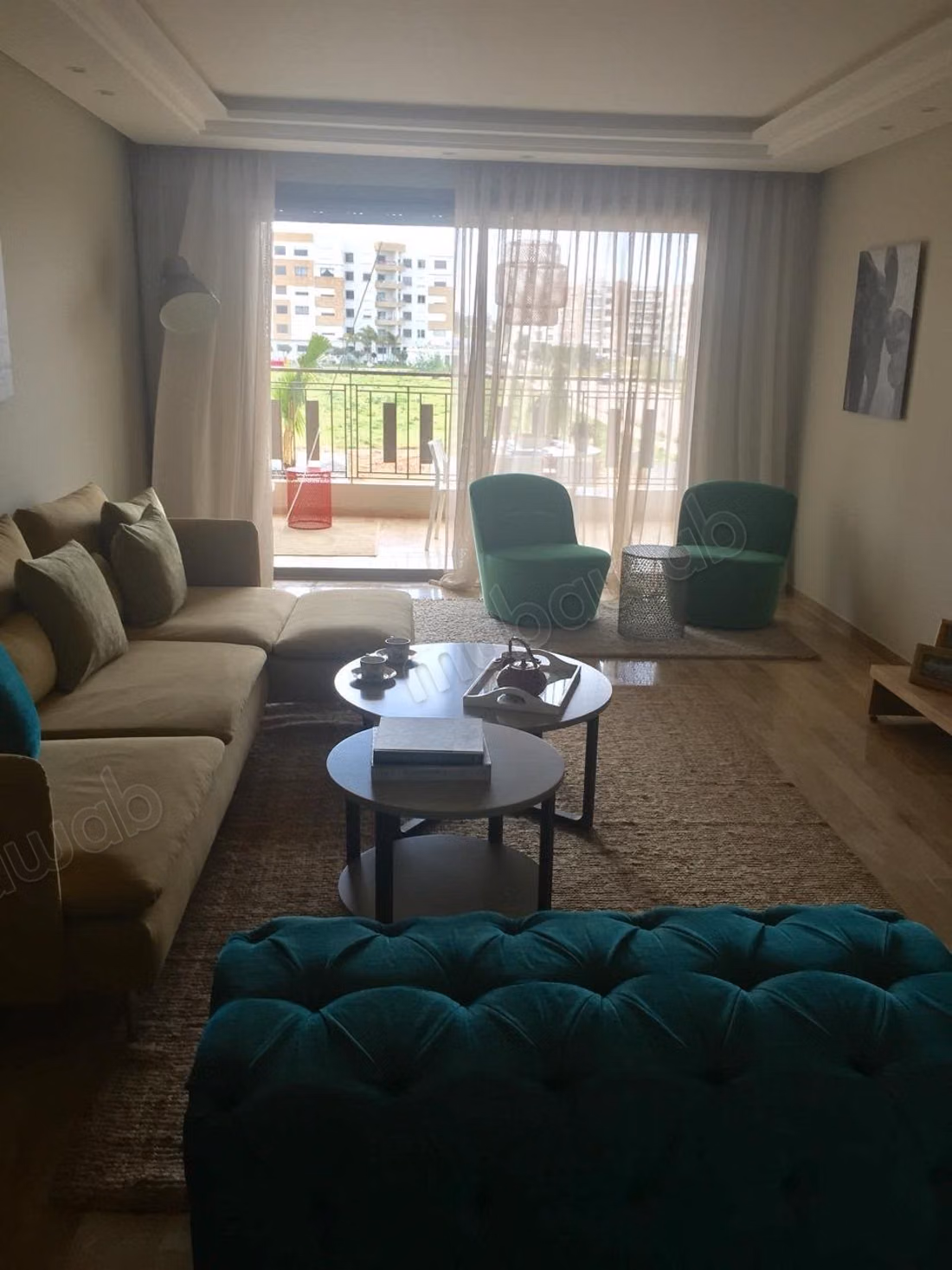 Bonito apartamento en venta en Nouaceur. 2 bonitas habitaciones. Ascensor y terraza