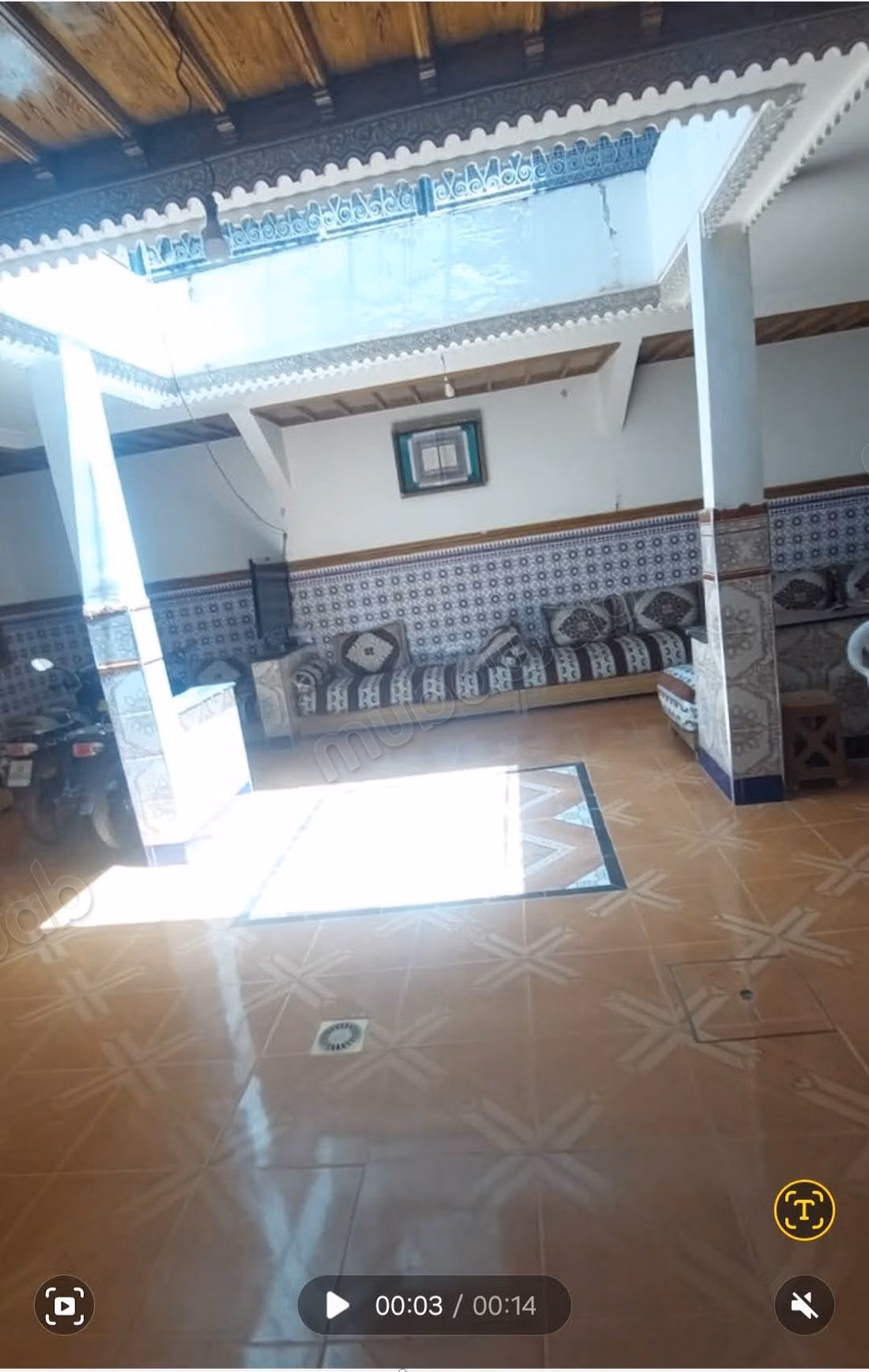 Prachtig huis, riad. Te koop in Sidi Youssef. Oppervlakte van 145 m²
