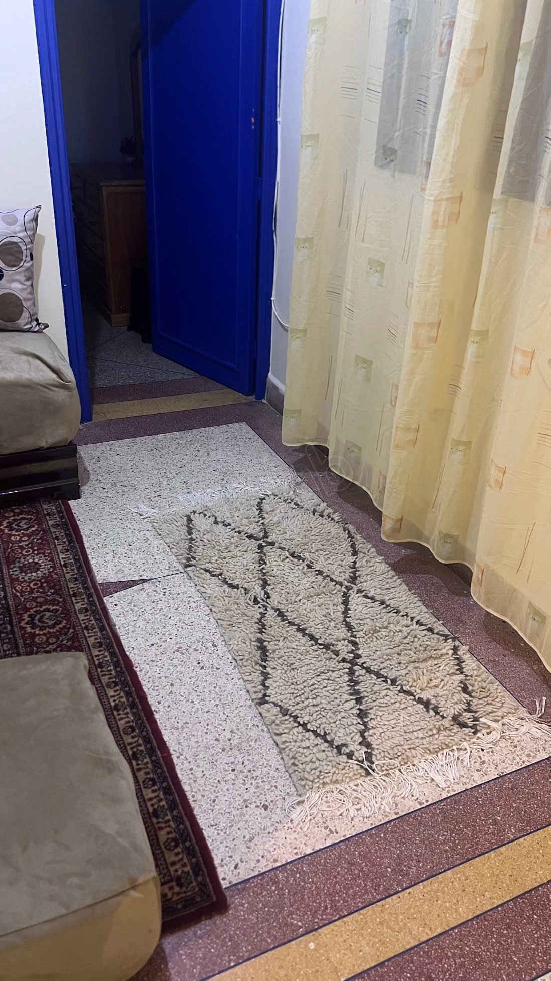 House for rent in Ghazoua. 2 lovely rooms
1 living room