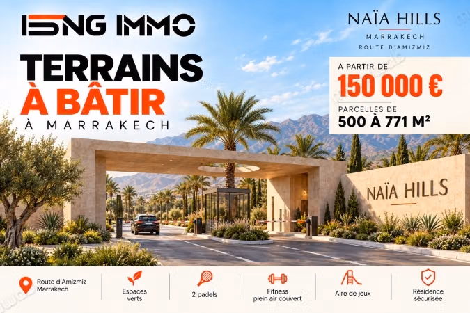 Naïa Hills – Investissez dans votre avenir à Marrakech