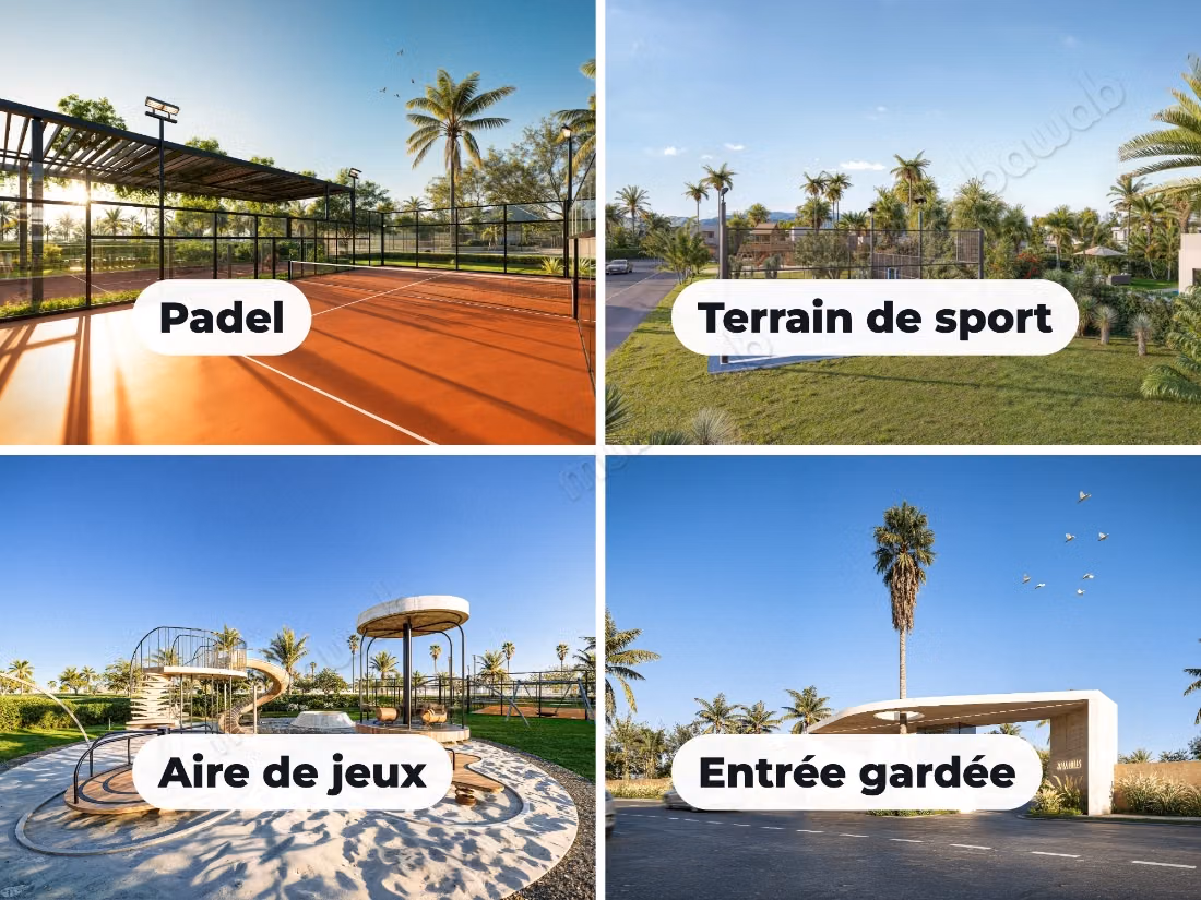 Terrain titré 500 m² prêt à bâtir, paiement sans intérêts