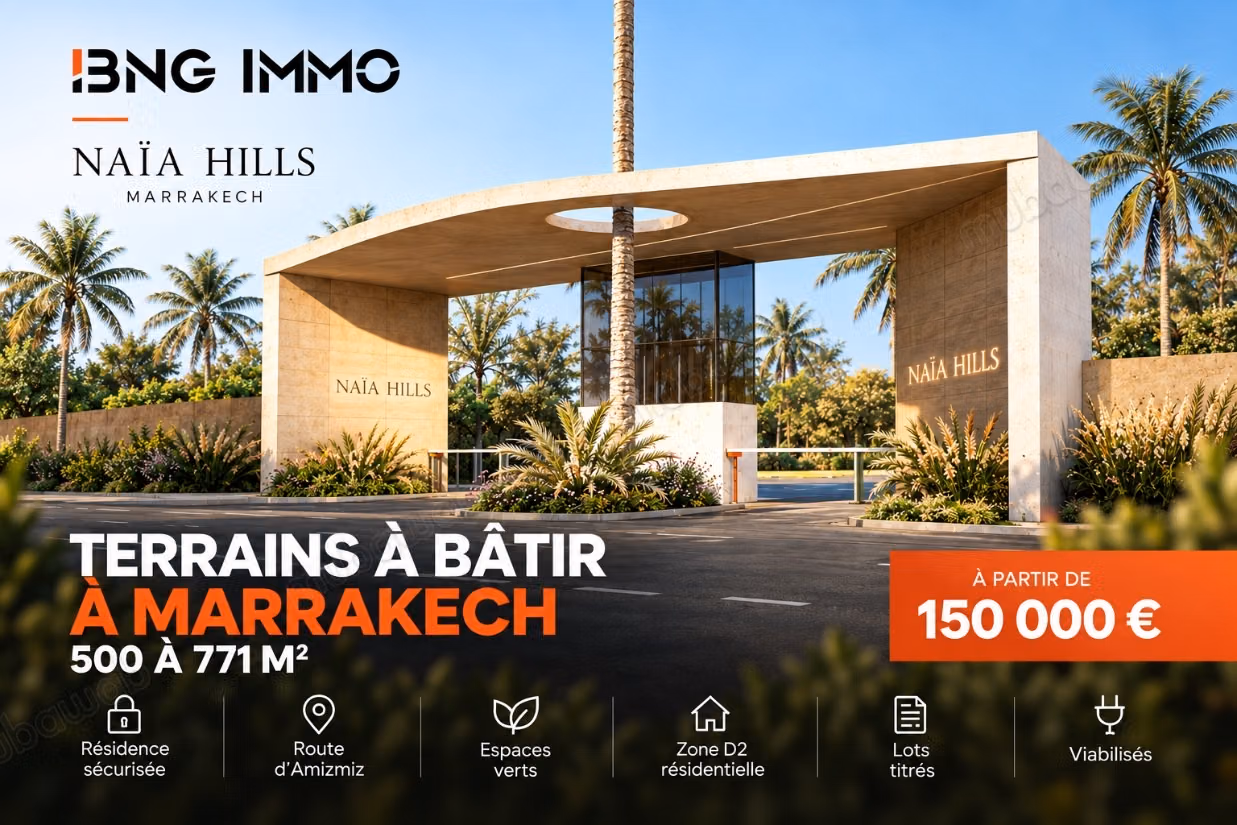 Naïa Hills – Votre future maison au Maroc commence ici