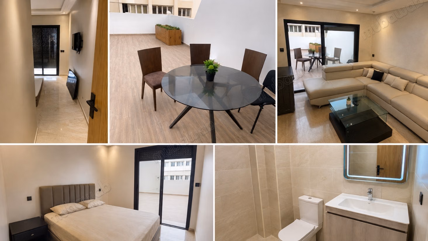 Very nice apartment for rent in Maârif. 1 beautiful bedroom. Well furnished